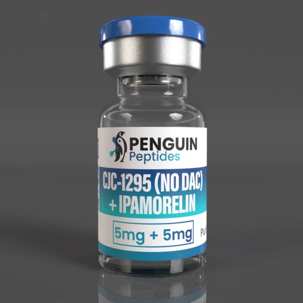 CJC-1295 No DAC + Ipamorelin – 5mg + 5mg (10mg total)