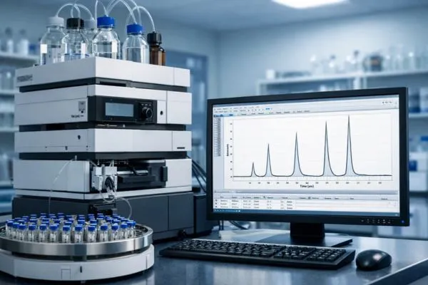 Analytical methods verifying compound identity purity