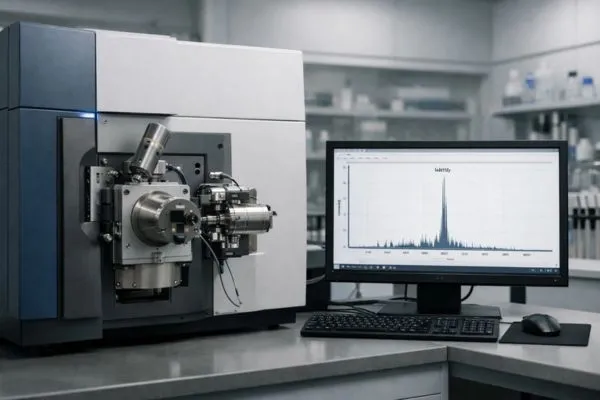 Mass spectrometry confirmation for research compounds