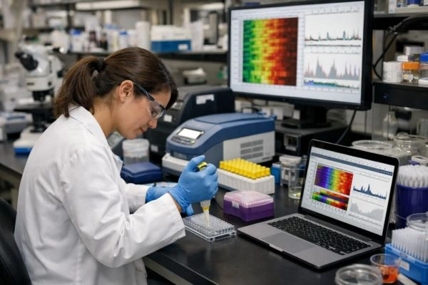 GHK-Cu peptide analyzed in lab experiments