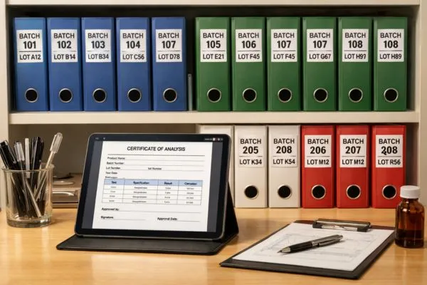 COA data for research compounds