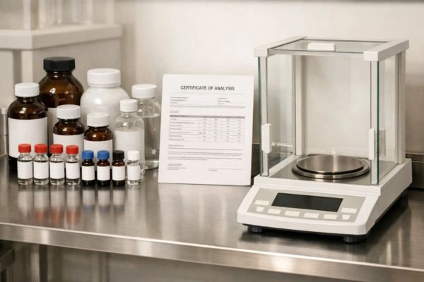 Research compound with CoA in laboratory