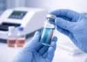GHK-Cu antioxidant research compound in laboratory vial