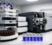 HPLC and mass spectrometry instruments in a research laborator