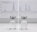 Stable versus degraded peptide vials comparison on benchtop
