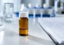 BPC-157 research vial on a laboratory bench