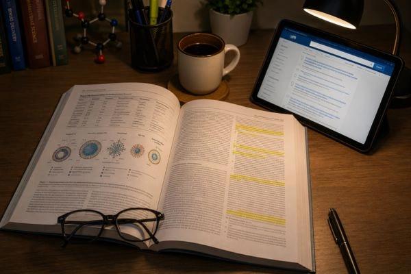 Research journal article on peptide delivery vehicle studies