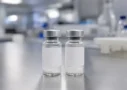 Research vials of lyophilized Epithalon powder on a lab bench