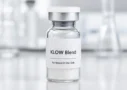 KLOW 80mg research peptide blend vial with lyophilized powder