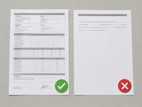 Analysis versus incomplete spec sheet